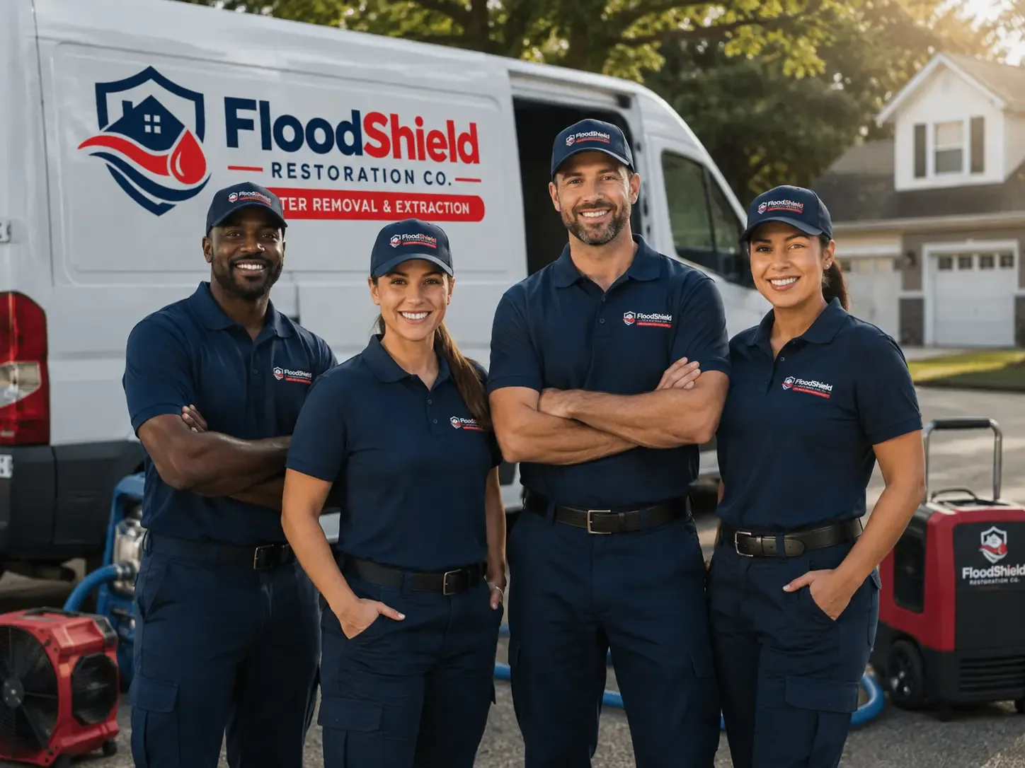 Flood Damage Restoration company in Midpines, CA